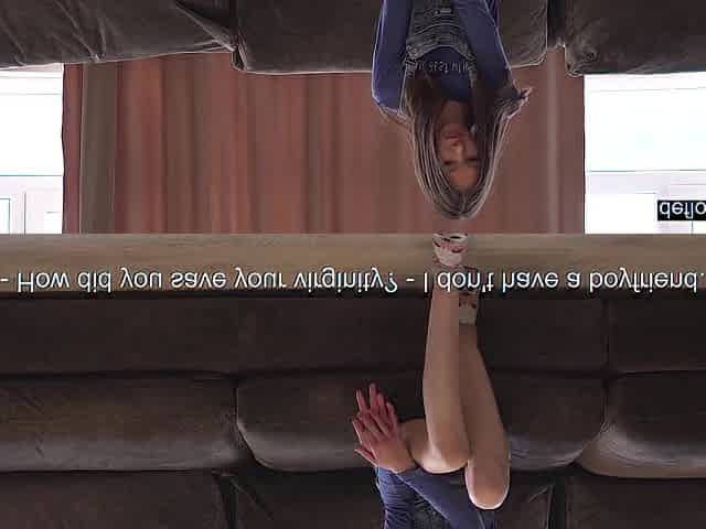 Very cute shy teen Ilonka Csont casting