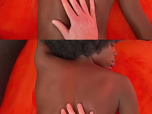 Shy Stepsis Asks for a Massage... But Already Has a Plug in Her Butt!