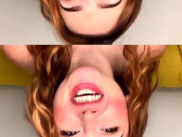 Kinky milf redheads anal solo dildo masturbation