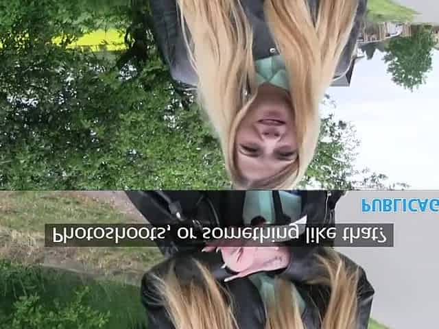 PublicAgent Bent over a car and screwed for money