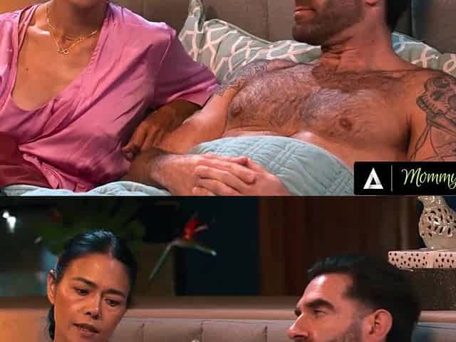 mother I'd like to fuck Has Foursome With stepbae