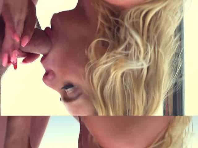 Vince Karter and a Gorgeous Blonde