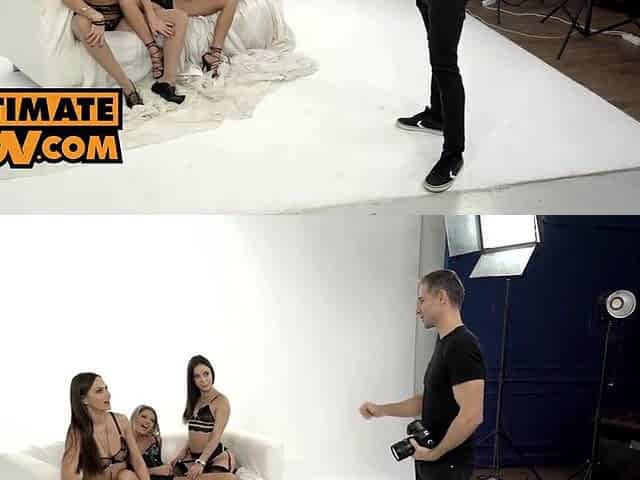 Underware models in MFFF anal and vagina screw foursome
