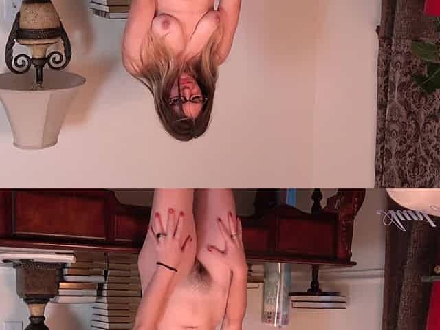 Auntjudys - Naughty Hairy MILF Secretary Uffie Masturbates for You