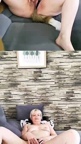 A Mature Little Slut Gets Her Pussy and Ass Thoroughly Fucked