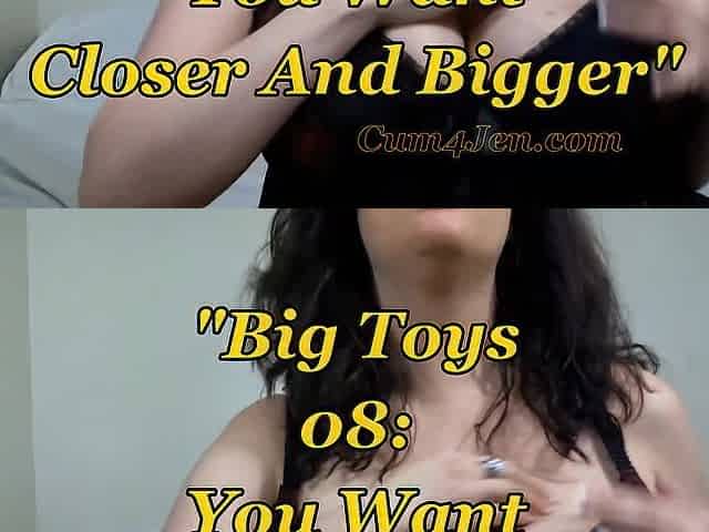 Large Toys 08: U Wish Closer And Larger