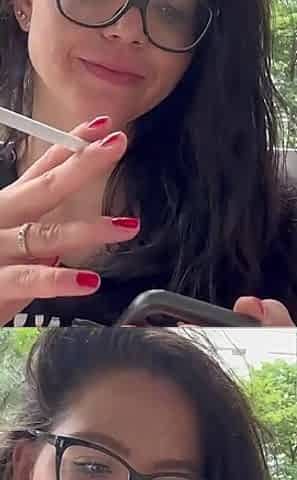 Smoking During Answering on My Onlyfans for Your Messages