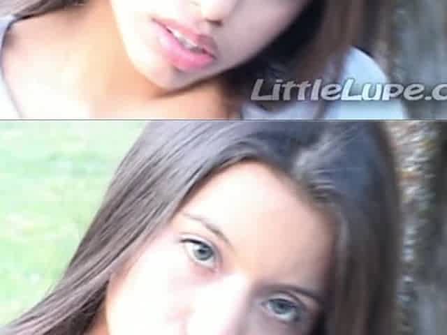 Little Lupe Rubbing and Fingering Outdoor