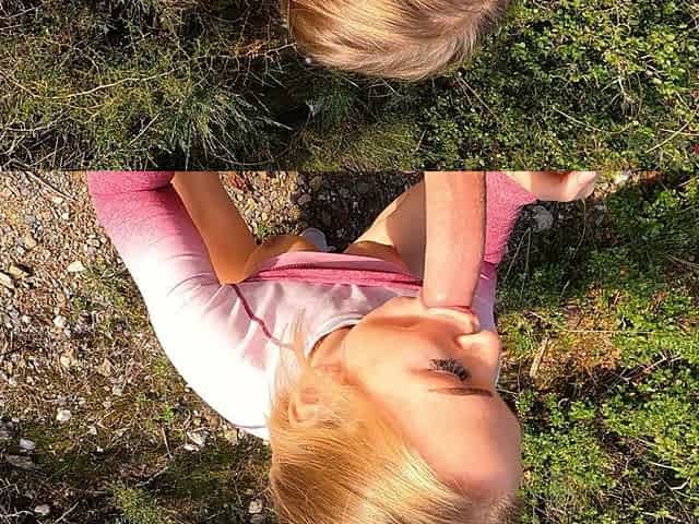 Stranger Twice Cum in Girl Cyclist Rough Anal in Forest Pee Play 4K Jessijek