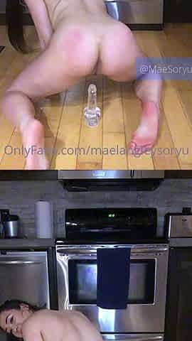Asian MILF Sucks Big Cock And Jerks Out Cum