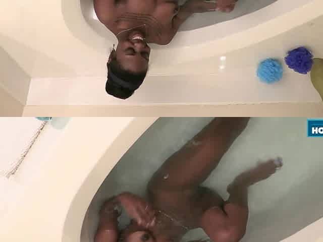 Bathtime Pussy Play With Ebony Kadia - Kadia Leigh