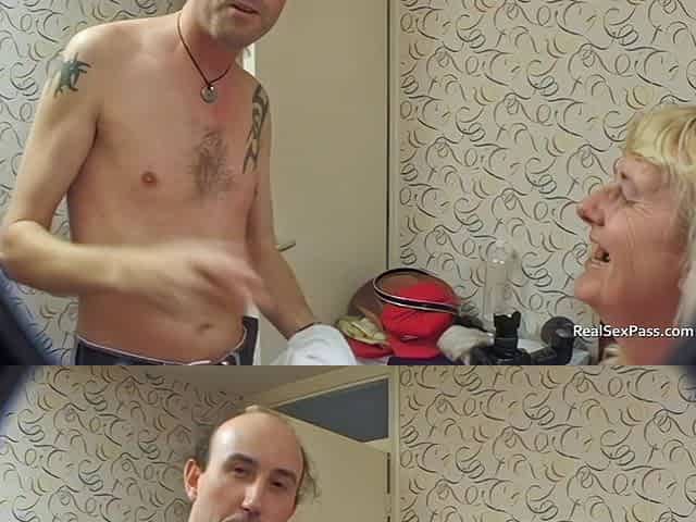 Older Housewife Gets Shared and Fucked