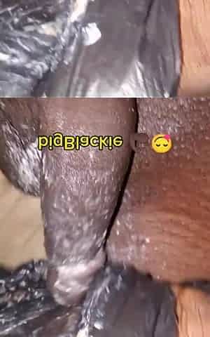 Recent original clip ebony man with large weenie masturbates for cash