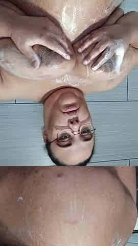 Wet Soapy Tits