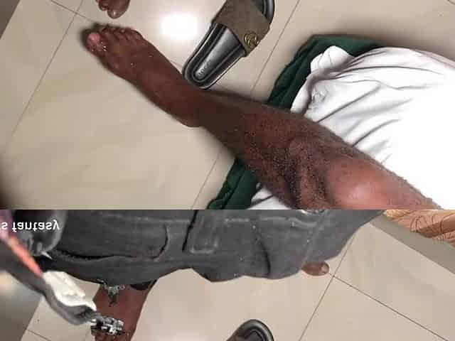 Ebony tropic hoe getting banged (Complete scene)