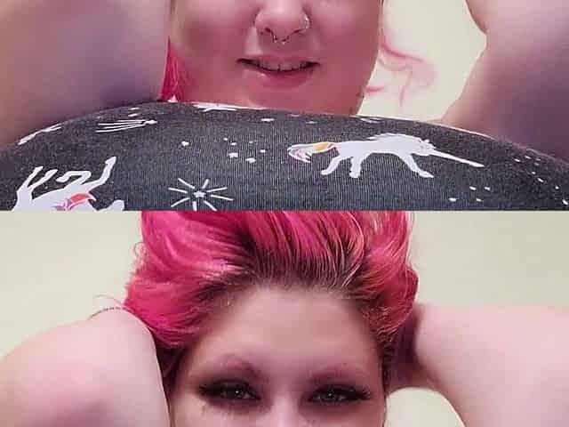 Great Big Boobs On Masturbating Redhead