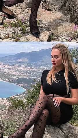 Pantyhose and Louboutins Teasing