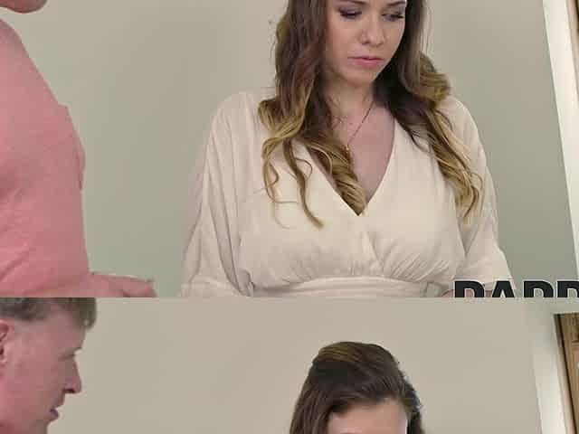 A couple has sex while Maya washes her long hair in the bath