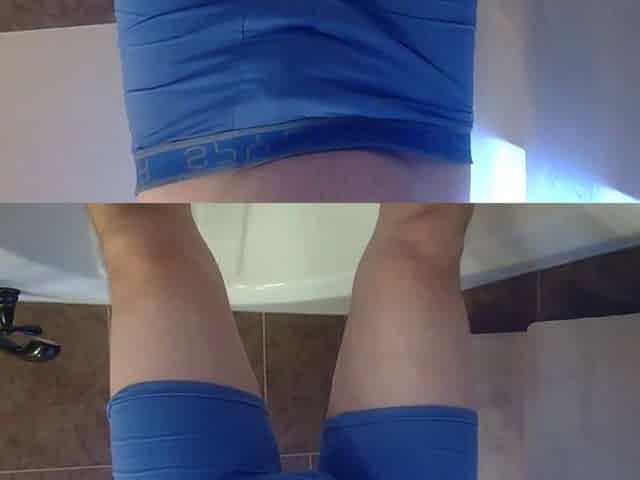 Being ribald at home void urine filling up my boxers gets me strong.