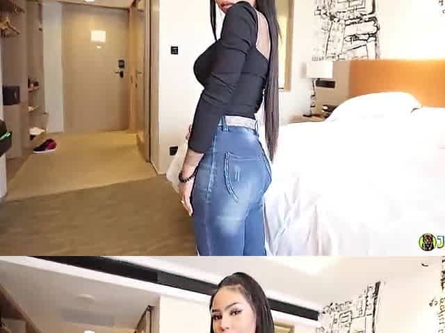 JohnTronX - Unreal Thai honey in taut jeans sucks my knob