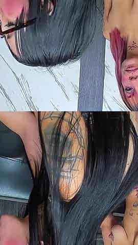 Bukkake Facial After an Intense Anal Session