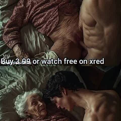80 year old granny enjoys eighteen year old hard shlong - Hunk voice roleplay audio AI Generated