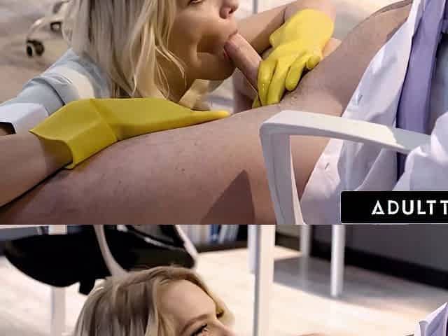 Sexy Office Maid Kenna James Teases Overworked Married Boss For Sneaky Anal Affair