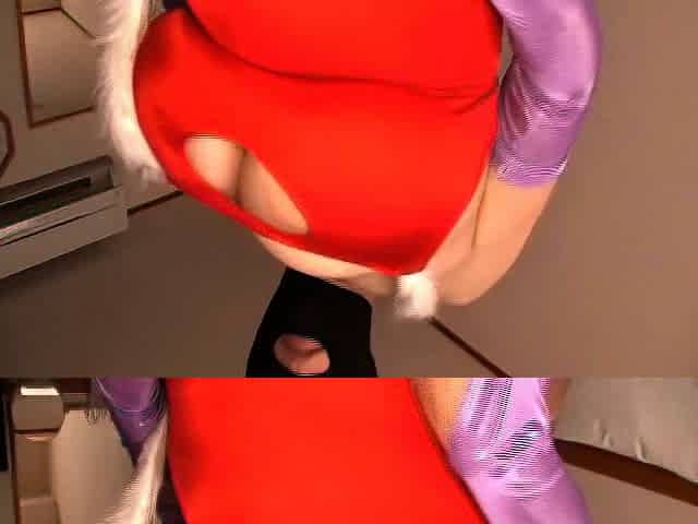 Big assed busty tit fuck and blowjob from curvy stunner