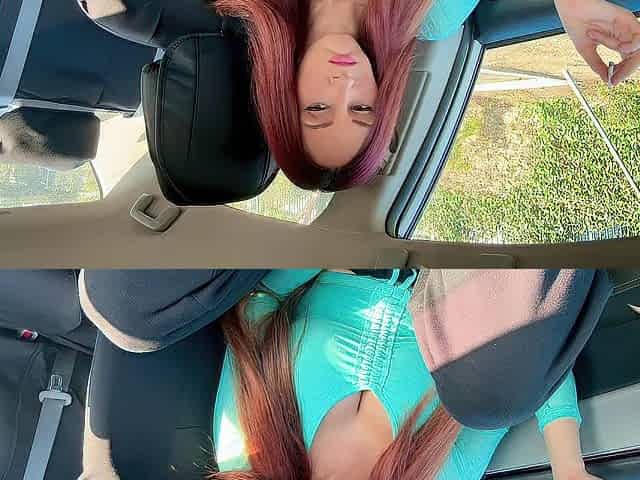 Artemisia Love 420SESH&Botox_HIGH&Ranting in her car ITALIAN LARGE BREASTS All movie on OF
