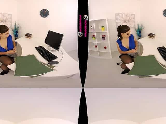 Fix My Computer - Amateur Busty Brunette - Sexlikereal