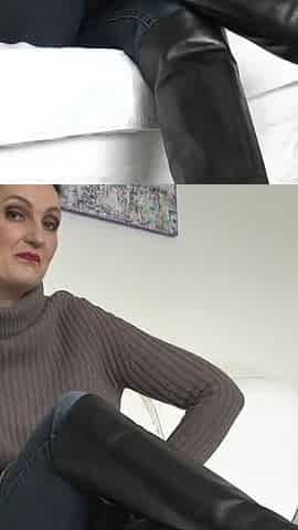 Masturbate to My Long Black Boots, Lady Victoria Valente