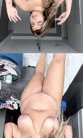 Big boobs milf masturbates with her dildo