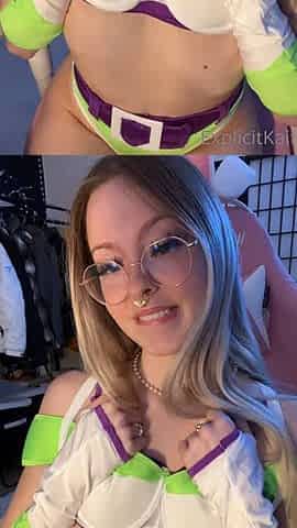 OnlyFans buzz lightyear helps you cum