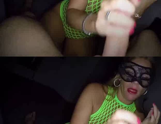 German MILF Deepthroats and Swallows a Big Cock
