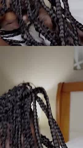 Petite Ebony Slut Fucked by Tatted Hood Dude