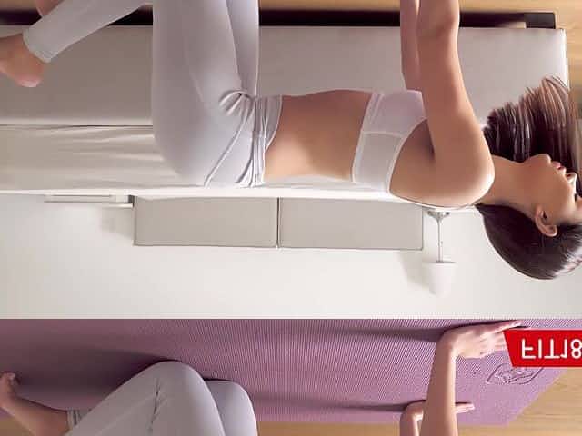 FIT18 - Marie Berger - Casting Tall and Skinny Russian In Yoga Pants
