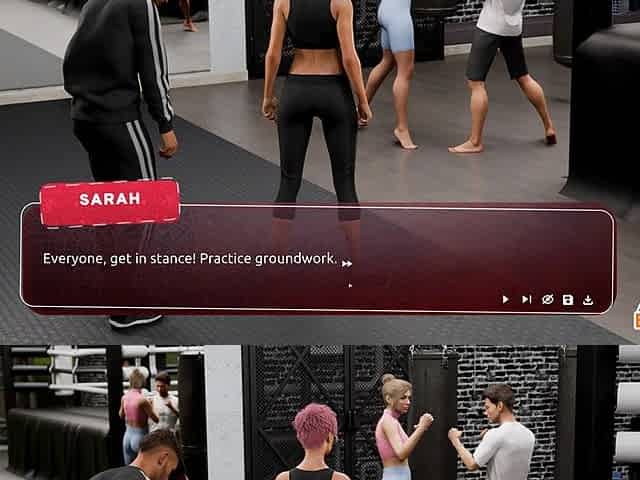 Ep2: Flirty Emma in the Gym - Sex Coach: Hot Yoga