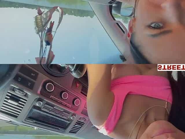 STREETFUCK She surprised the married driver - Little Caprice Dreams