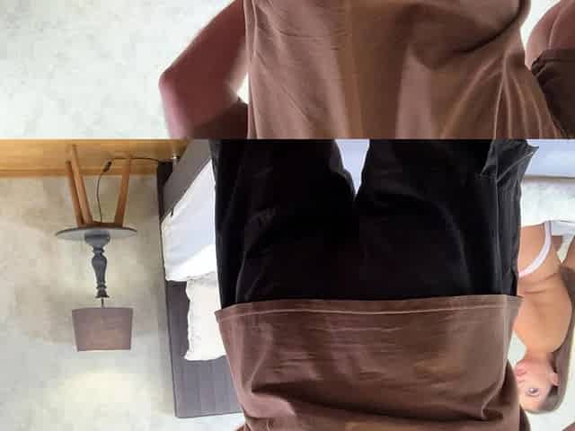 Amateur Brunette With Huge Natural Boobs