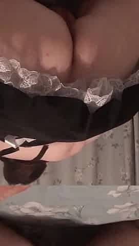 Sexy French Maid Playing with Myself