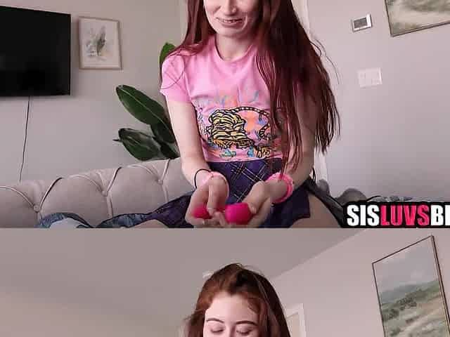 Screwing around with ginger step sister
