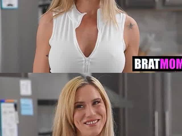 Fit and Breasty Blond mother I'd like to fuck