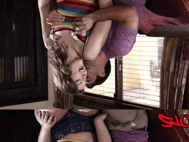 Youthful sweetheart Ella Nova has large booty drilled previous to spunk flow