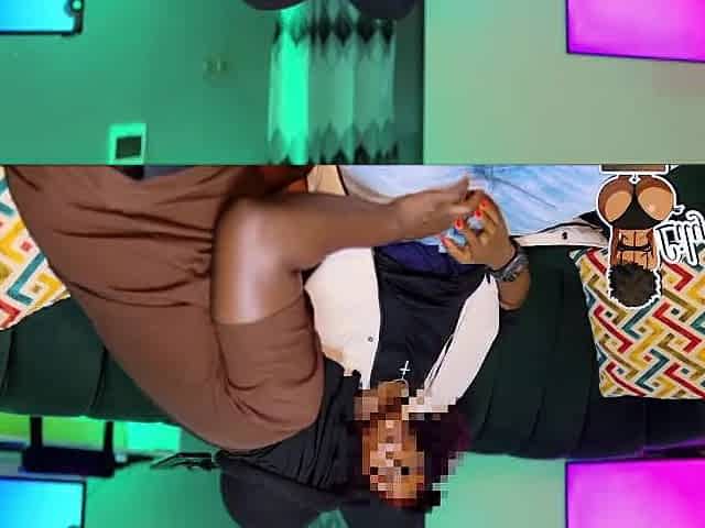 Large butt lesbo dude says no but then gives it up
