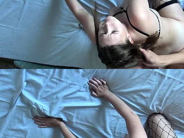Hot blonde and redhead give hardcore pov blowjob