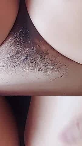 Pussy Massage in Close-up: I Know She Wants to Get Me Horny... and He Is Succeeding