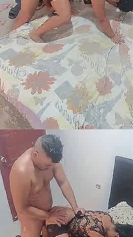 My neighbour came to my abode to bang my lovely twat and fill me with cum just the way I like it.