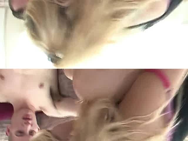 Curvy And Horny Blonde Give Me Her Asshole