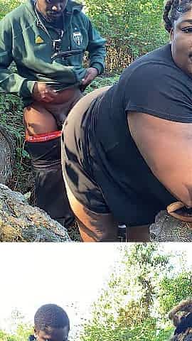 My spouse likes pounding me in nature