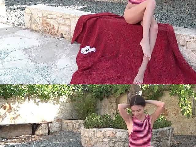 Hot Slim Teen 18+ Solo Flaming Adult Video